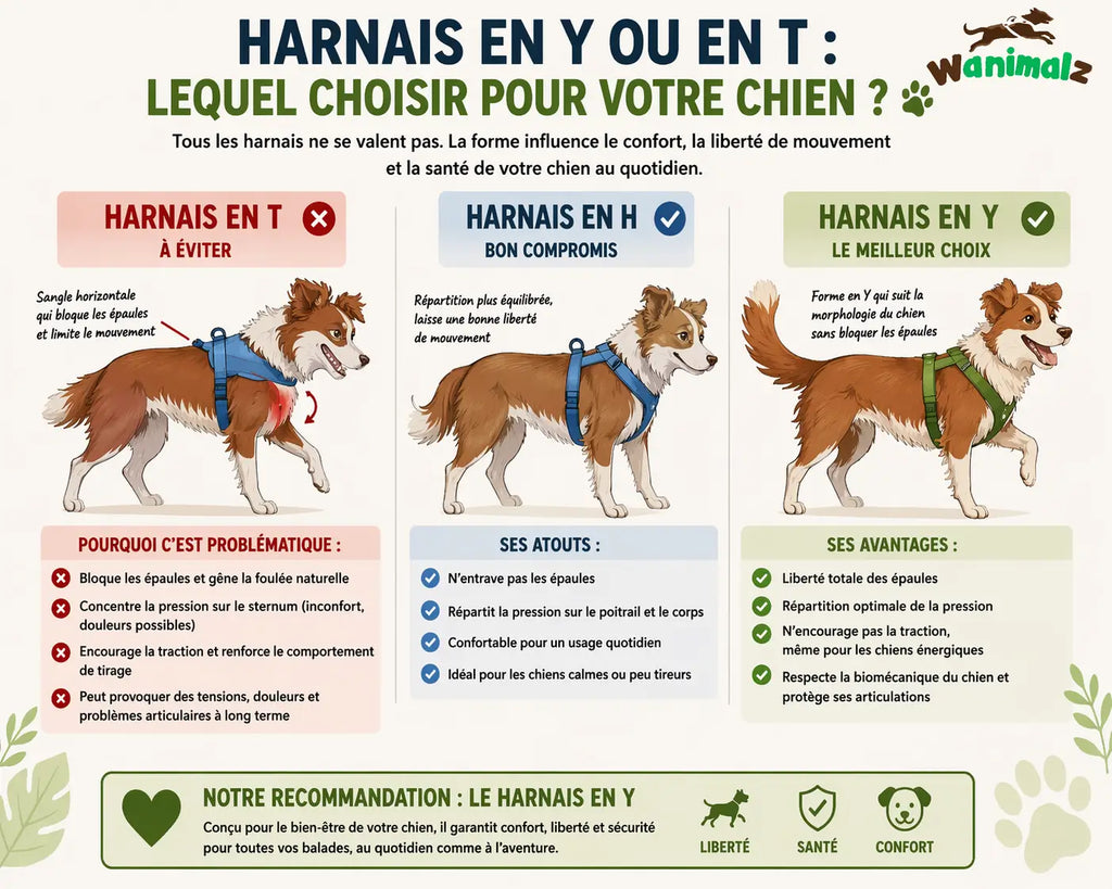 Harnais En Y Vs Harnais En T Quel Est Le Meilleur Harnais Pour Chien Harnais En Y Vs Harnais En T Quel Est Le Meilleur Harnais Pour Chien