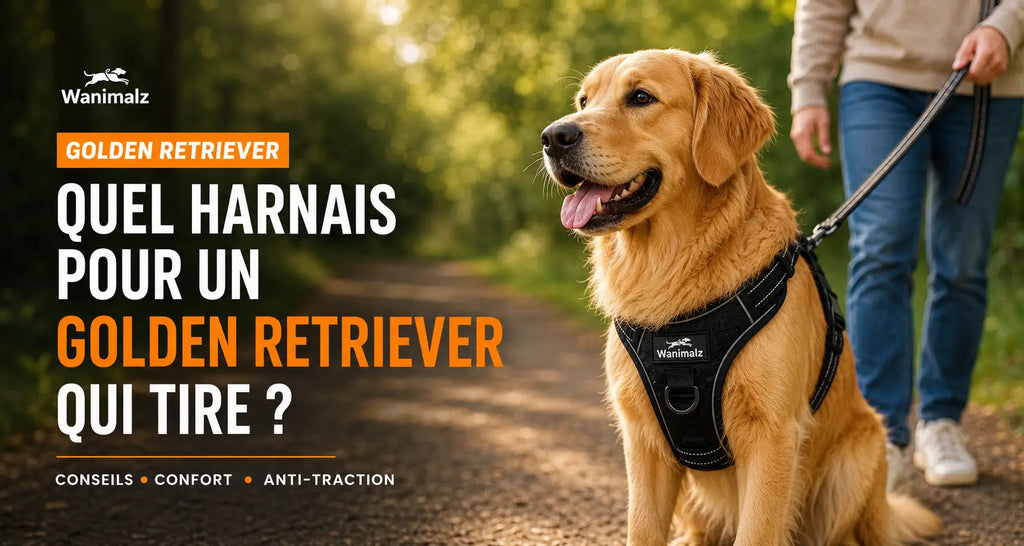 Quel harnais pour un Golden Retriever qui tire ?