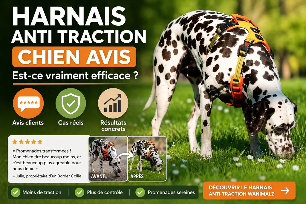 Harnais anti-traction pour chien : avis et efficacité