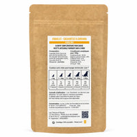 Composition des biscuits Coquelet Cacahuètes et Curcuma – dos