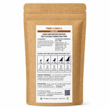 Composition des biscuits pour chien Pomme et Cannelle 100 g – dos