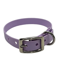 collier chien TPU violet ajustable tour de cou 26 à 36 cm