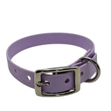 collier chien TPU violet ajustable tour de cou 26 à 36 cm