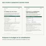 Aperçu des fiches pratiques Wanimalz pour préparer le budget et organiser la cohabitation des animaux