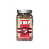 Friandises naturelles pour chien bœuf 100% lyophilisées (90g)