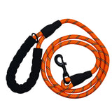 Laisse pour chien en corde orange résistante Wanimalz