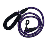 Laisse pour chien en corde violette résistante Wanimalz
