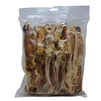Friandises naturelles pour chien, oreilles de lapin avec poil